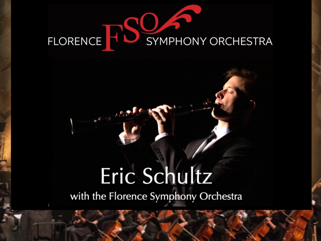 Eric Schultz with the Florence Symphony Orchestra